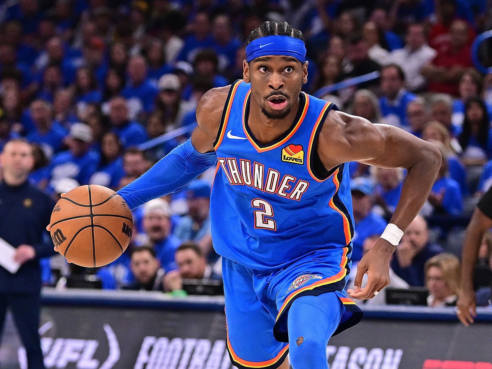 मील का पत्थर! एसजीए ने वेस्टब्रुक को पीछे छोड़ दिया और थंडर टीम के इतिहास में 30+ गेम खेलने वाला दूसरा खिलाड़ी बन गया।